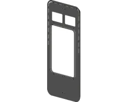 Cadre en acier noir - Ref 41400945360 - MCZ