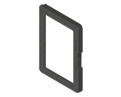 Cadre porte en fonte - Ref 41300901500V - MCZ