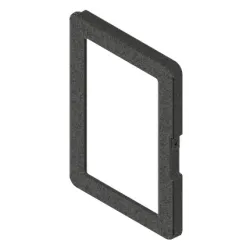 Cadre porte en fonte - Ref 41300901500V - MCZ