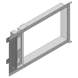 Cadre porte de chargement des pellets - Ref 41401257060 - MCZ