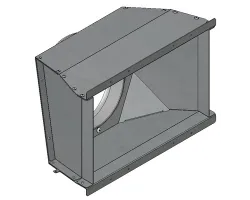 Etrier porte chargement pellet - Ref 41400927830 - MCZ