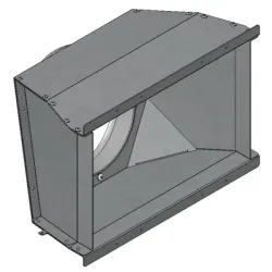 Etrier porte chargement pellet - Ref 41400927830 - MCZ