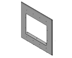 Tampon interne de la porte du foyer - Ref 41401256940V - MCZ