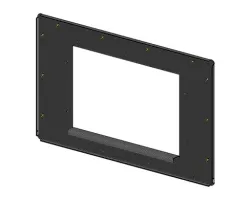 Tampon interne de la porte du foyer - Ref 41401026040V - MCZ