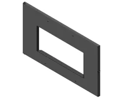 Cadre extérieur porte foyer - Ref 41401445840V - MCZ