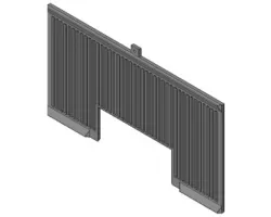 Fond en fonte - Ref 41301400800V - MCZ