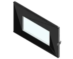 Porte foyer complète - Ref 41401437850 - MCZ