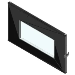 Porte foyer complète - Ref 41401437850 - MCZ