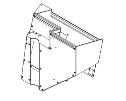 Réservoir pellet - Ref 437014098 - MCZ