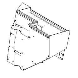 Réservoir pellet - Ref 437014098 - MCZ