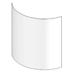 Verre vitroceramique Avec Joint 8 Mm - Ref 41701201400 - Mcz