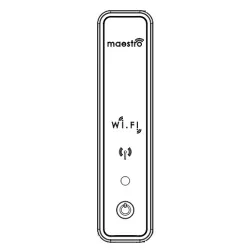 Panneau d'urgence wireless - Ref 41451602802 - MCZ