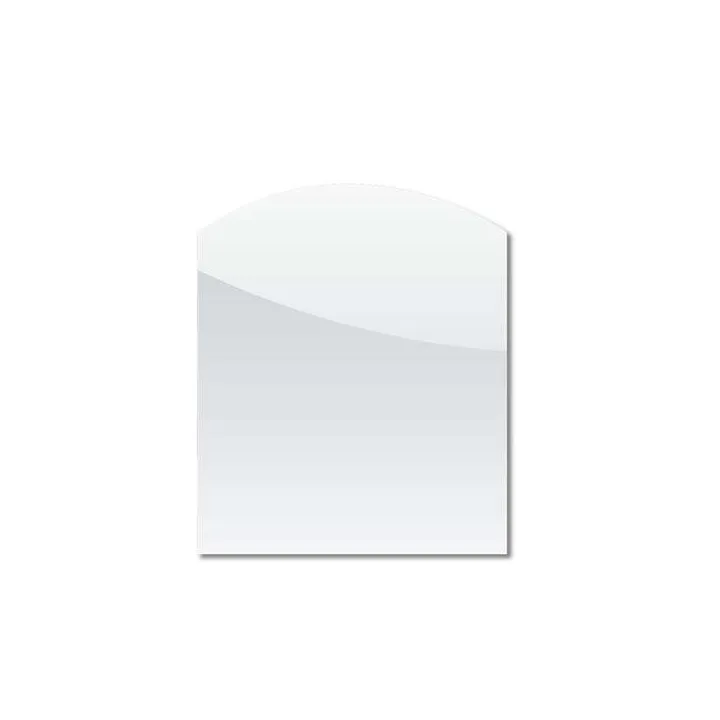 Plaque de sol arrondie 100x120 cm verre Dixneuf - Réf 017.PSV6