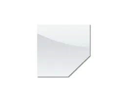 Plaque de sol pentagone 110x110x65cm verre pour Dixneuf - Réf 017.PSV3