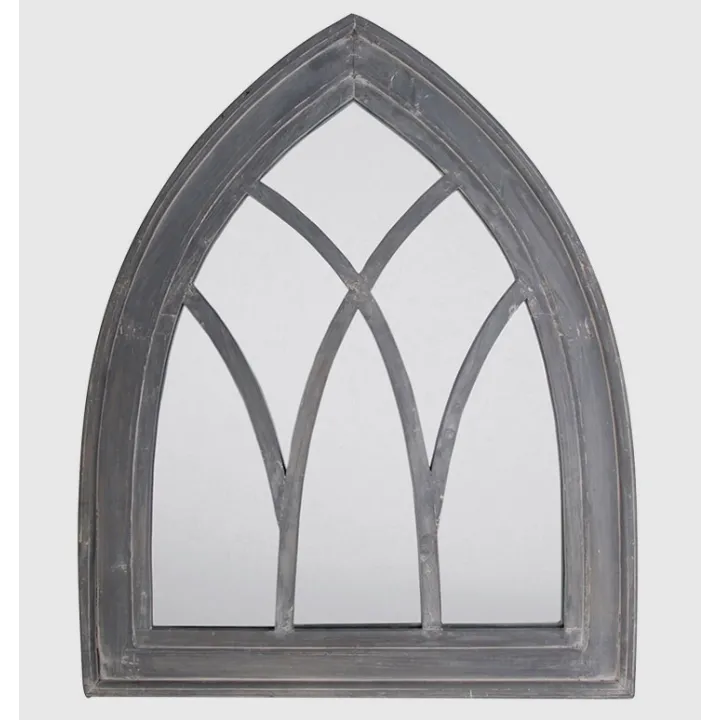 Miroir gothique blanc ou gris - Esschert Design