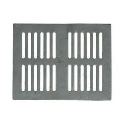 Grille En Fonte Iron Age LN4241 - 4 X 24 Pouces - Pour Regard, Ventilation, Extérieur