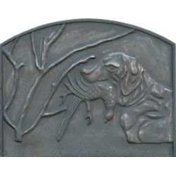 Plaque en fonte Attraper 48 x 38 h x 1,6 cm