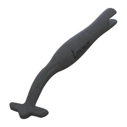 Poignée pour grille barbecue ronde  21,4 x 1,8 x 4,4 cm