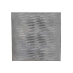 Plaque en fonte Edge 60 x 60 h x 1 cm