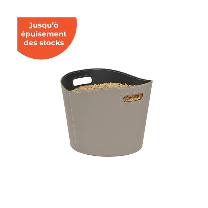 Corbeille gamma taupe Dixneuf - Réf 005.1228