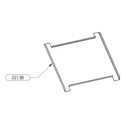Deflecteur De Fumee Fp2 - Supra Réf 22136 poeles à bois - Ersho