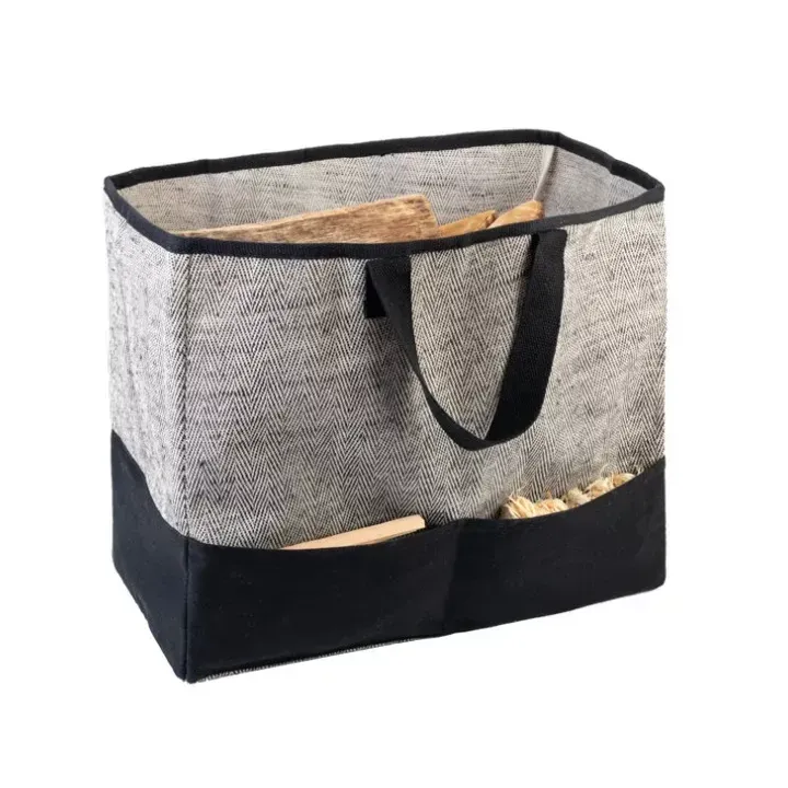 Sac à Granulés Tweedy Noir - Coton, Pratique et Élégant - Ersho