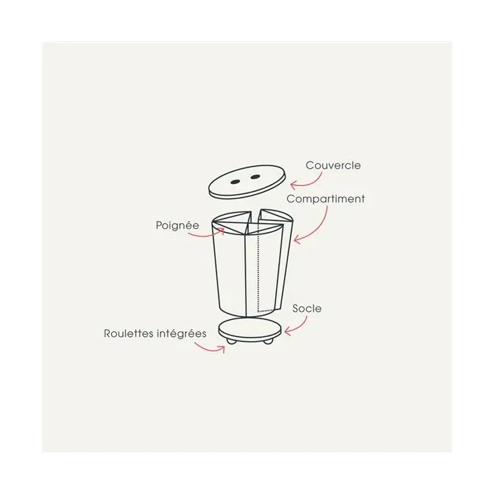 Reserve a granules fractio gris Dixneuf - Réf 005.10435G7