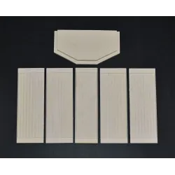 Kit brique ondulée pour le poêle Romotop Stromboli - Romotop