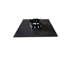 Plaque De Propreté Carrée 30*30 Noir - Tubest par Ersho