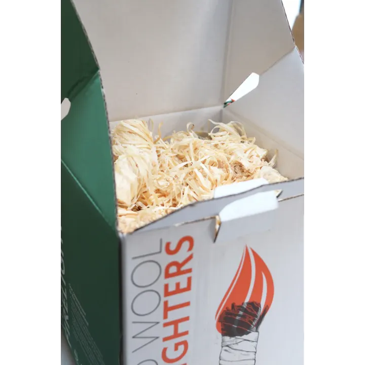 Allumes feu en laine de bois 100% naturel - FOREST LIGHTER - Ersho Distribution
