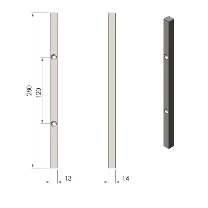 Pièce détachée Termatech Aimant pour porte F. réf 09-173 - Ersho