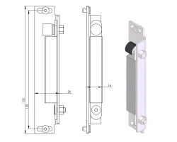 Pièce détachée Termatech Aimants x1  réf 09-720 - Ersho