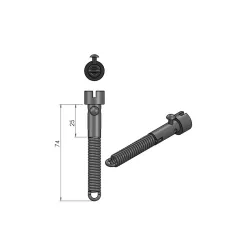B1 ressort goupille réf 09-110 - Termatech