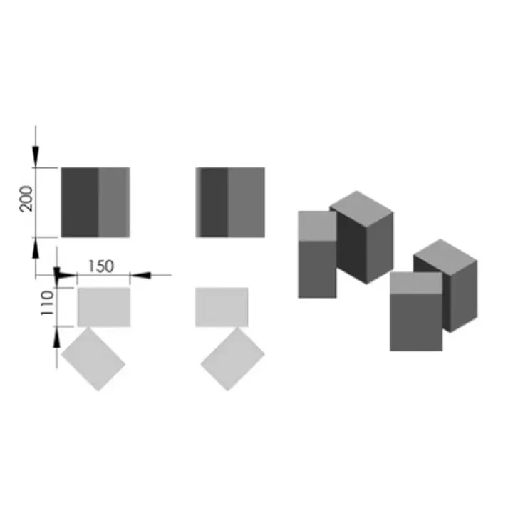 Pièce détachée Termatech Blocks accus réf 08-453 - Ersho