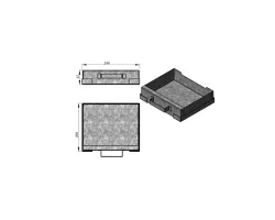 Pièce détachée Termatech Cendrier réf 09-740 - Ersho