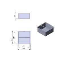 Pièce détachée Termatech Cendrier réf 09-750 - Ersho