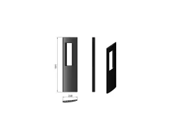 Pièce détachée Termatech Côté en acier D  réf 09-746 - Ersho