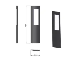Pièce détachée Termatech Côté en acier G réf 09-438 - Ersho