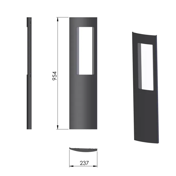 Pièce détachée Termatech Côté en acier G réf 09-438 - Ersho