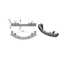 Grille de convection réf 09-172 - Termatech