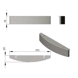 Guide balayage-vitre réf 09-776 - Termatech