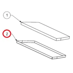 Deflecteur Inox Pour Poele Titan Réf 37270 - Supra