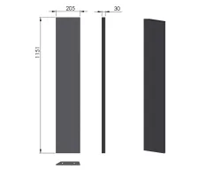Pièce détachée Termatech Panneau (TT80) réf 09-272 - Ersho