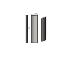 Pièce détachée Termatech Panneau acier D réf 09-855 - Ersho