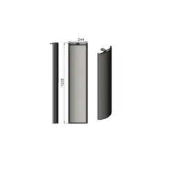 Panneau acier D réf 09-855 - Termatech