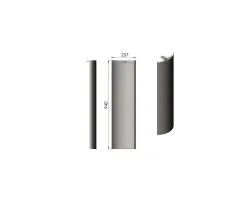 Pièce détachée Termatech Panneau acier D  réf 09-880 - Ersho