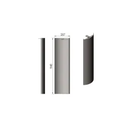 Panneau acier D  réf 09-880 - Termatech