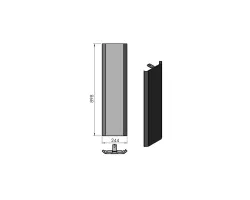 Pièce détachée Termatech Panneau acier G réf 09-568 - Ersho