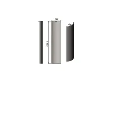 Panneau acier G réf 09-856 - Termatech