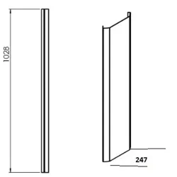 Panneau acier G réf 09-864 - Termatech